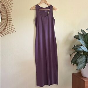 Pact Purple Maxi Dress